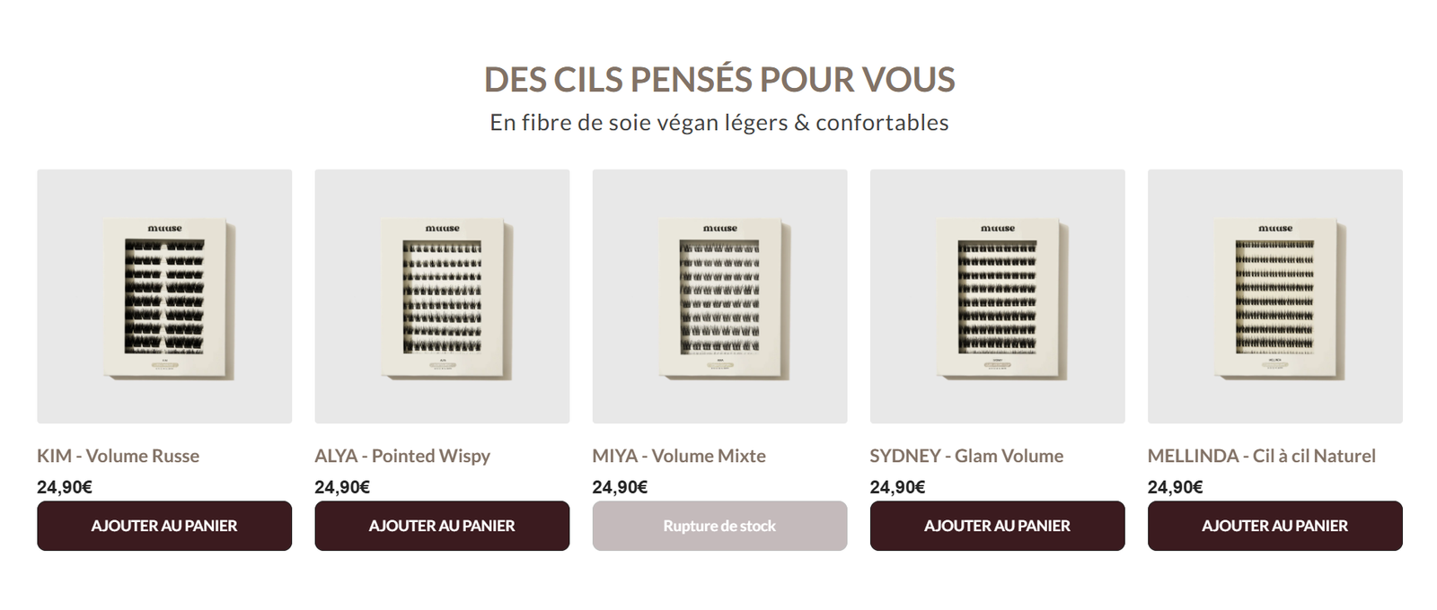 Classiques Mat – Noir Profond - vue 1